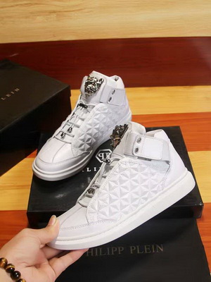 PhiliPP Plein High-Top Fashion Men Shoes--029